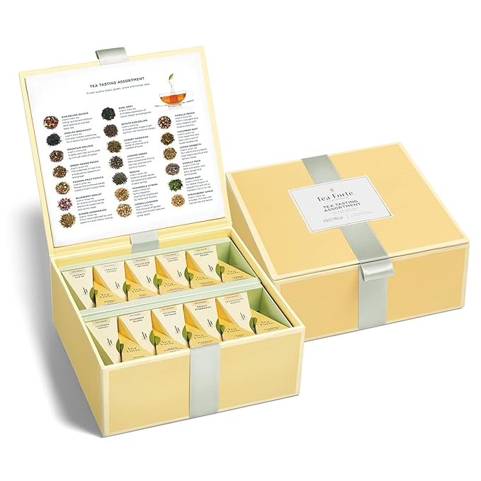 Tea Forte Organic Assorted Variety Tea Sampler
